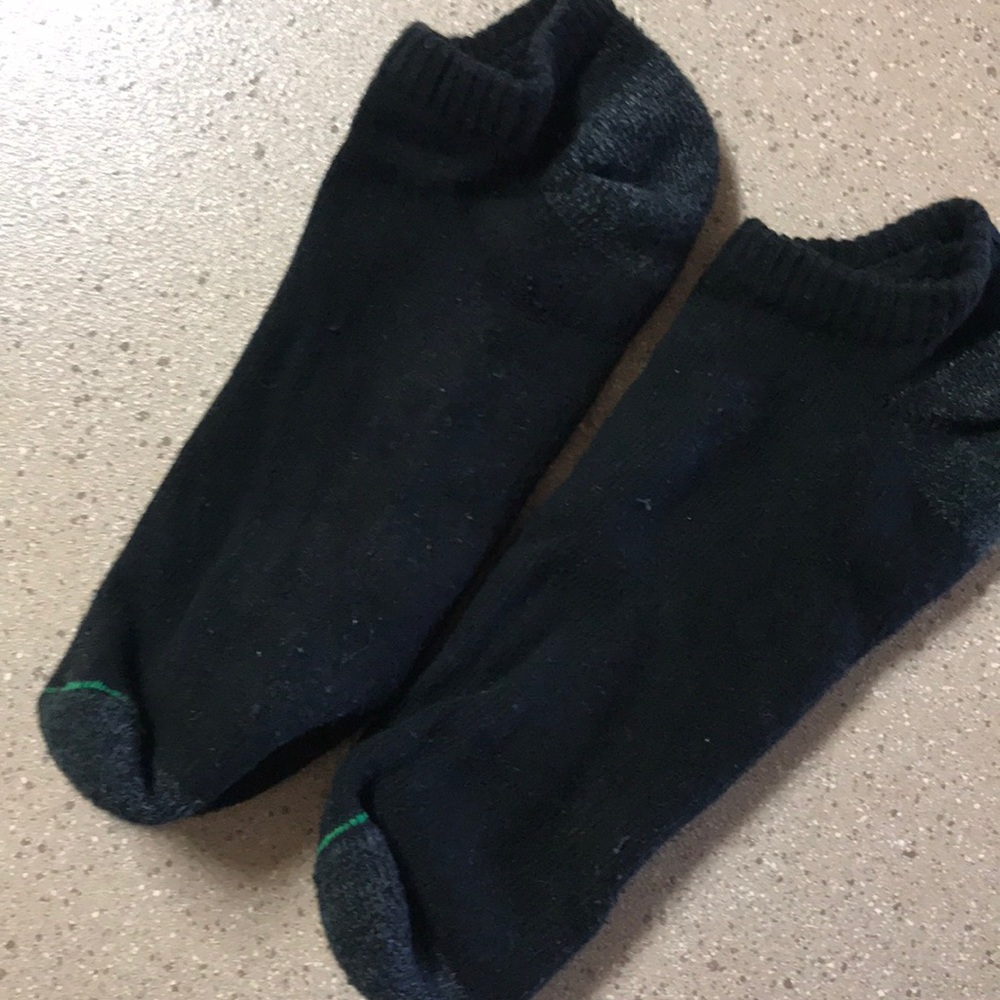 Ankle socks (black) - 4 pair pack